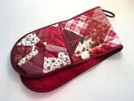 Quilted Patchwork Oven Glove